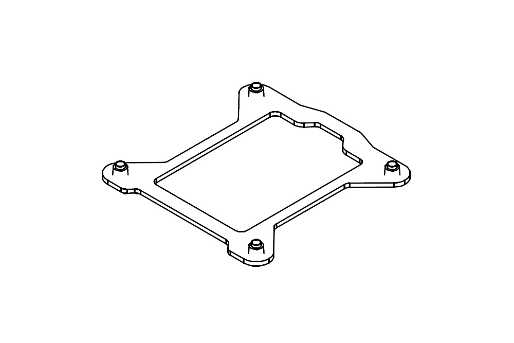 Backplate - 1156B